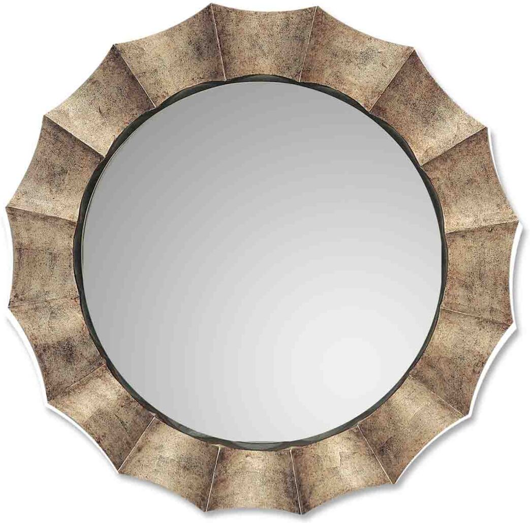 Uttermost Gotham U Antique Silver Mirror