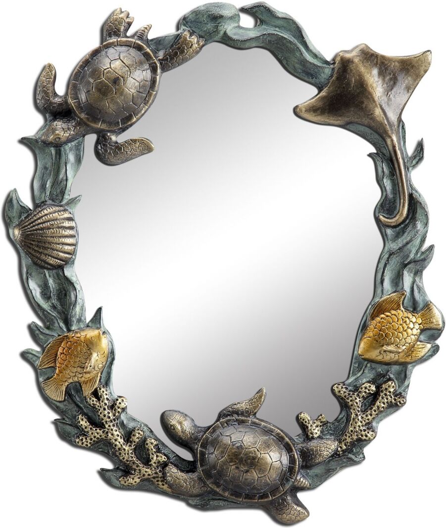 Spi Home Sealife Wall Mirror - Multi