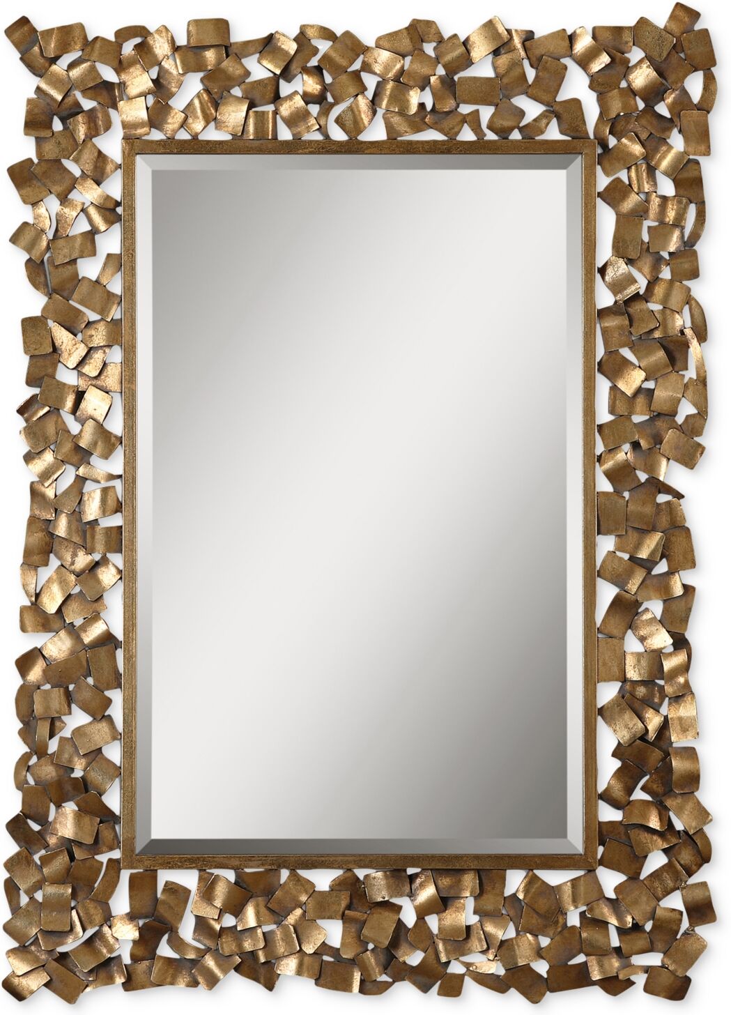 Uttermost Capulin Antique Gold Mirror