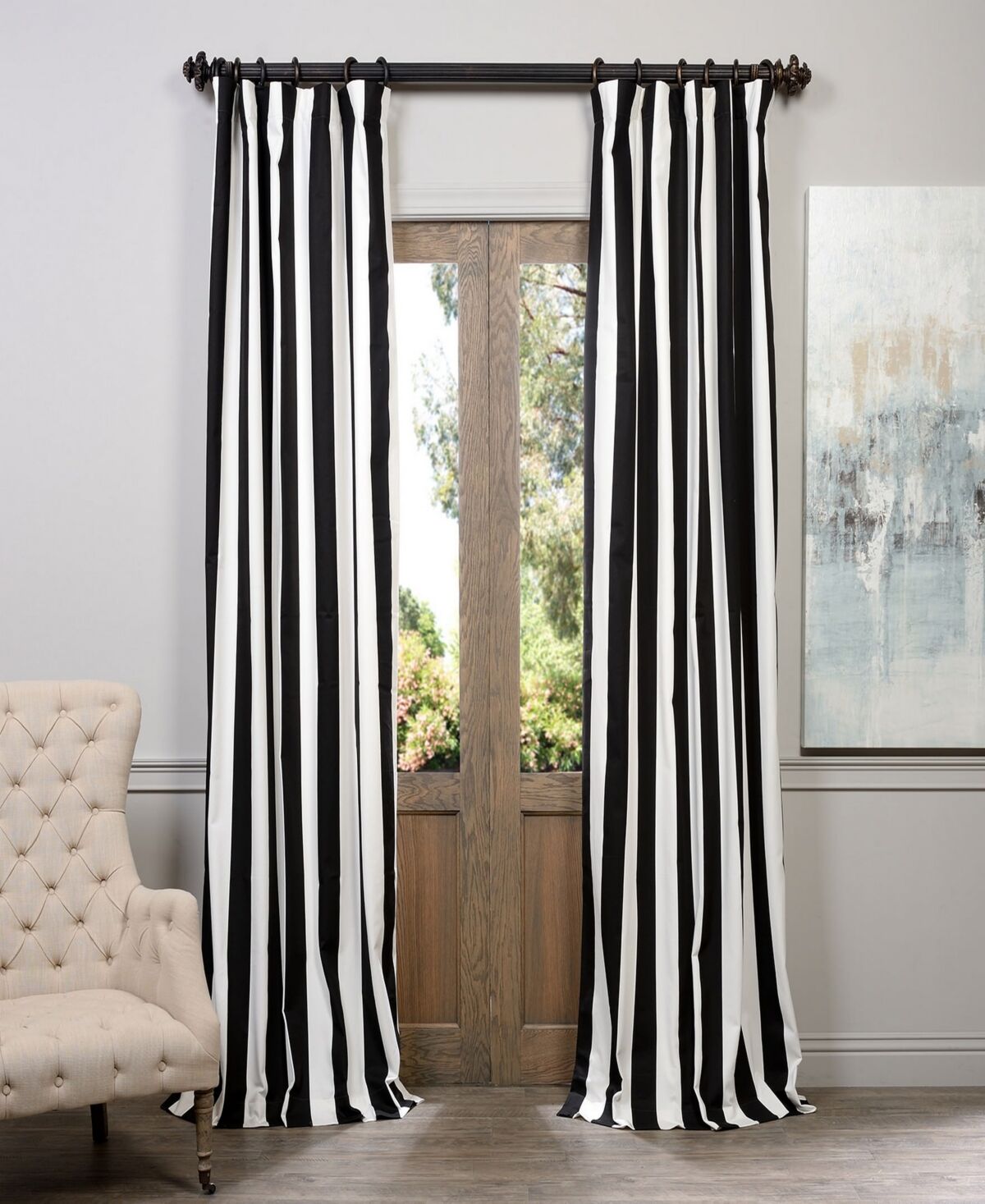 Exclusive Fabrics & Furnishings Cabana Cotton Panel, 50