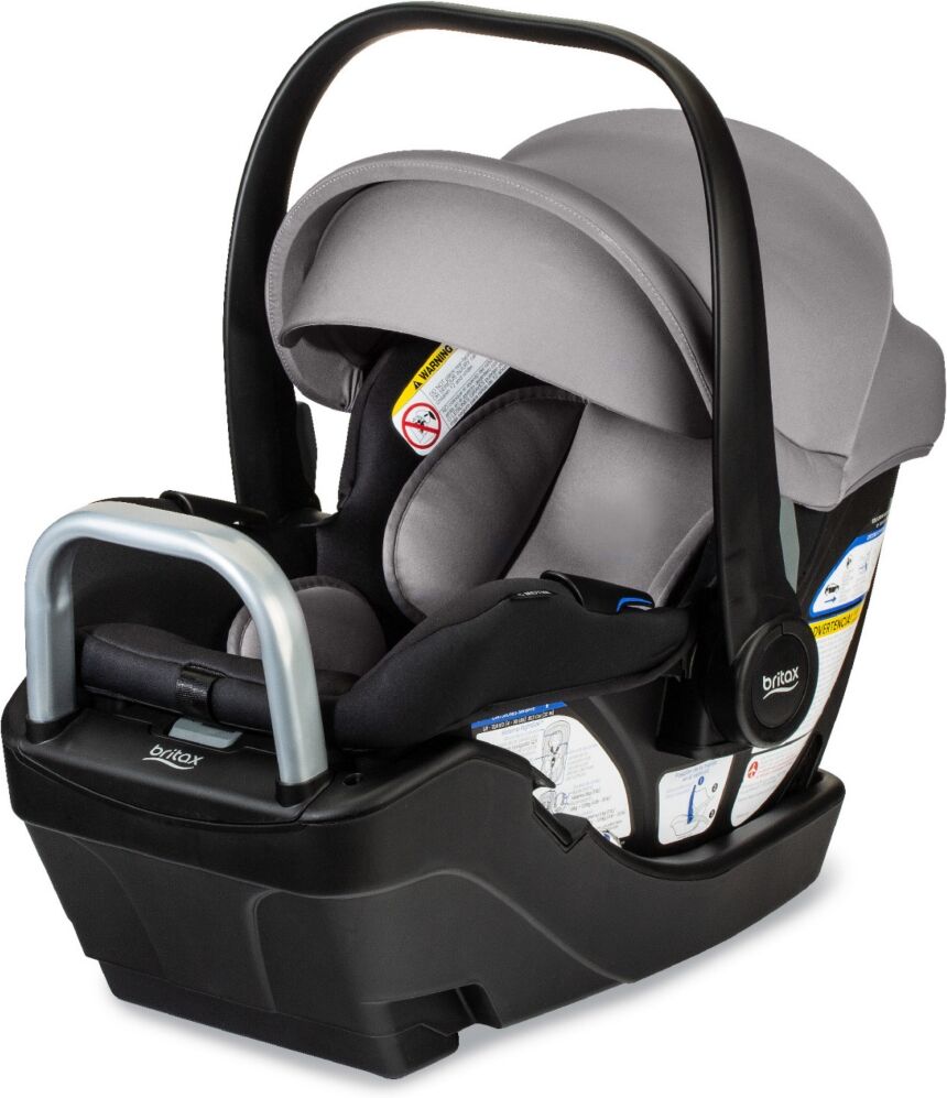 Britax Willow S Infant Car Seat With Alpine Base - Graphite Onyx