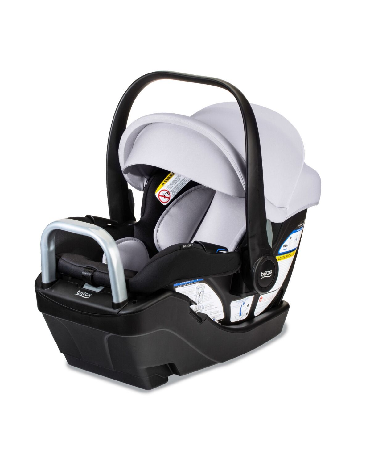 Britax Willow S Infant Car Seat With Alpine Base - Glacier Onyx