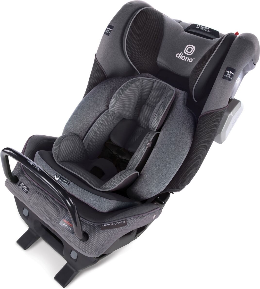 Diono Radian 3QXT All-in-One Convertible Car Seat and Booster - Gray