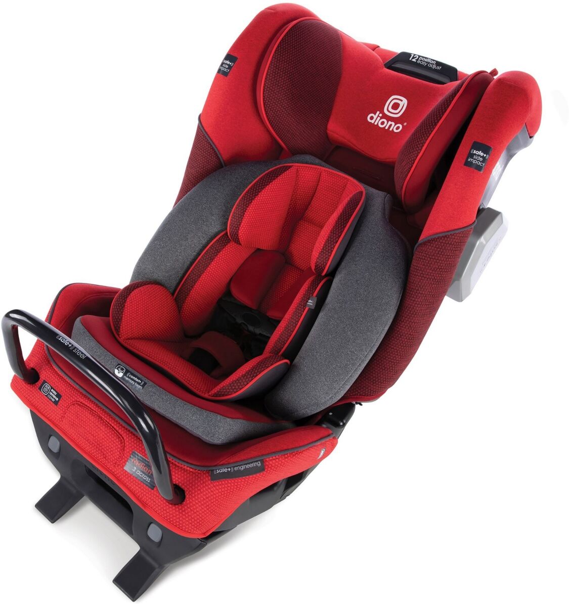 Diono Radian 3QXT All-in-One Convertible Car Seat and Booster - Red