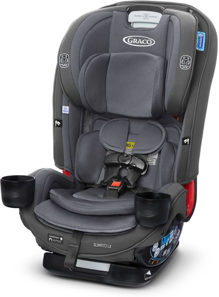 Graco SlimFit3 Lx 3-in-1 Car Seat - Medium Gray