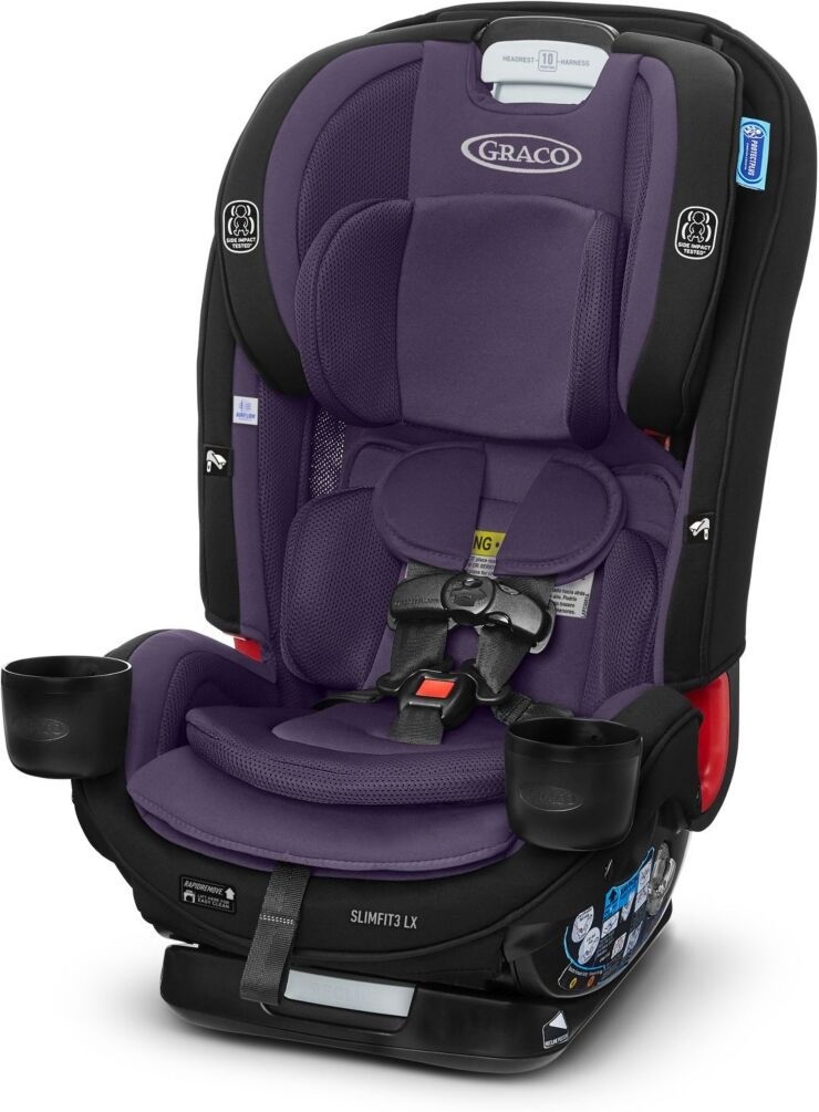 Graco SlimFit3 Lx 3-in-1 Car Seat - Dark Purple