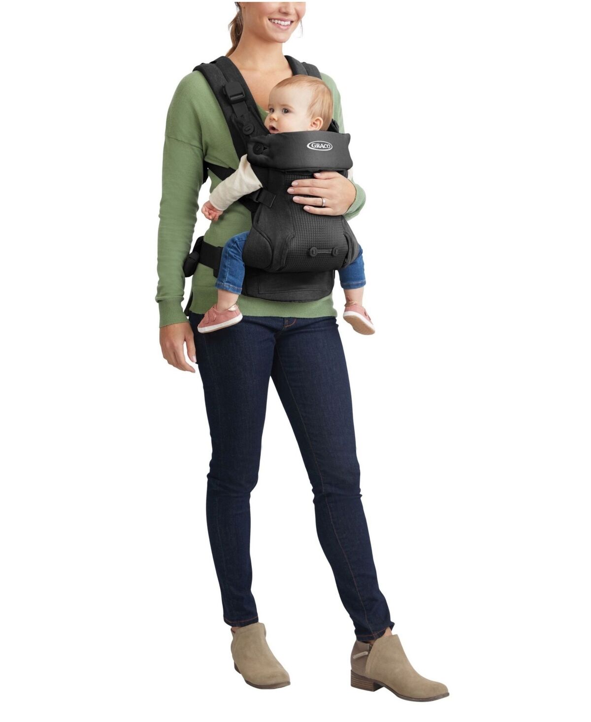 Graco Cradle Me 4-in-1 Baby Carrier - Black