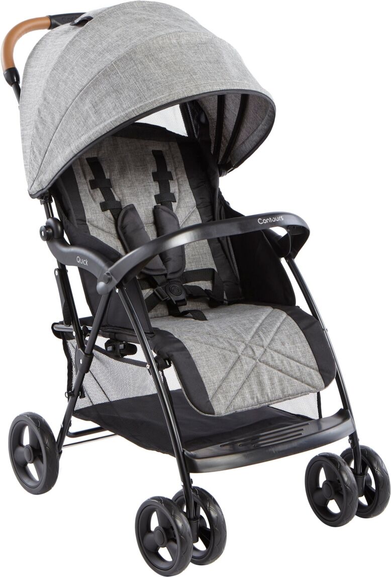 Contours Quick Lightweight Stroller - Medium Grey