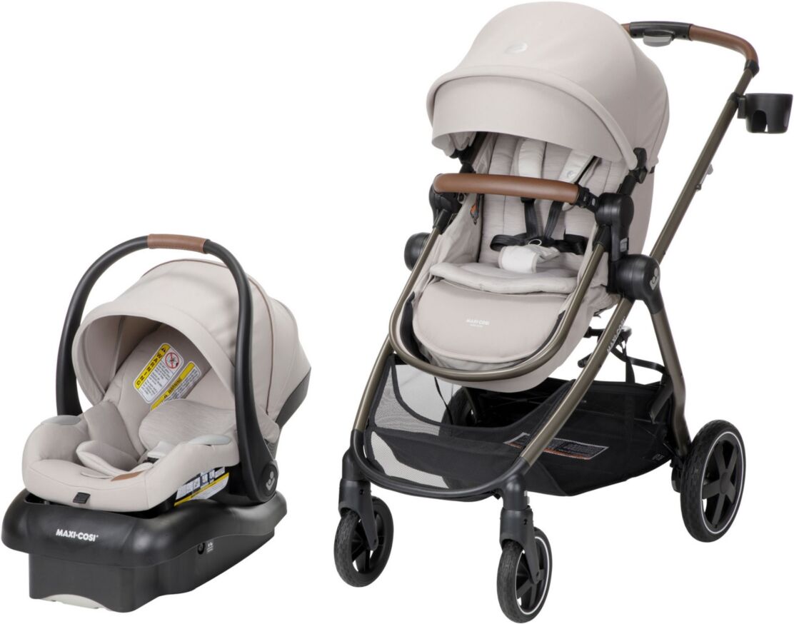 Maxi-cosi Zelia2 Luxe Travel System - New Hope Tan