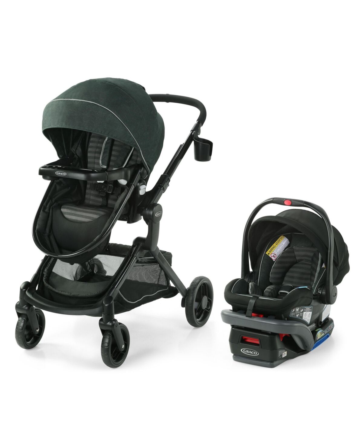 Graco Modes Nest Dlx Travel System - Raven