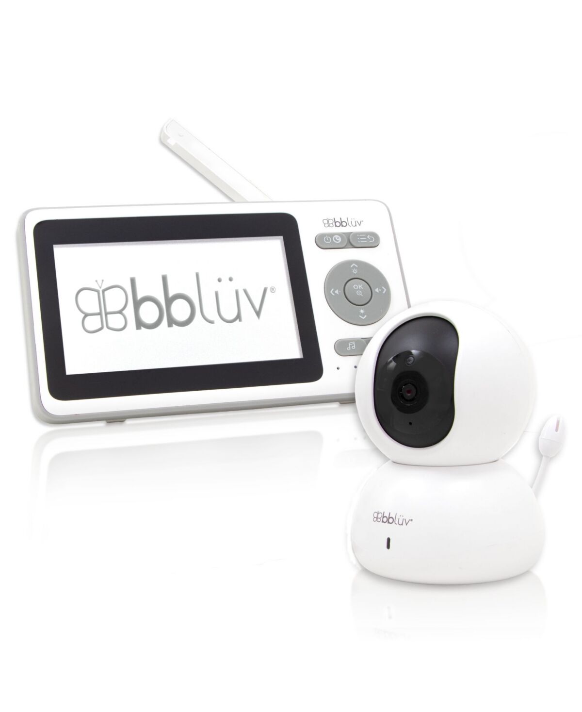 Bbluv Cam Hd Video Infrared Night Vision Baby Monitor - White