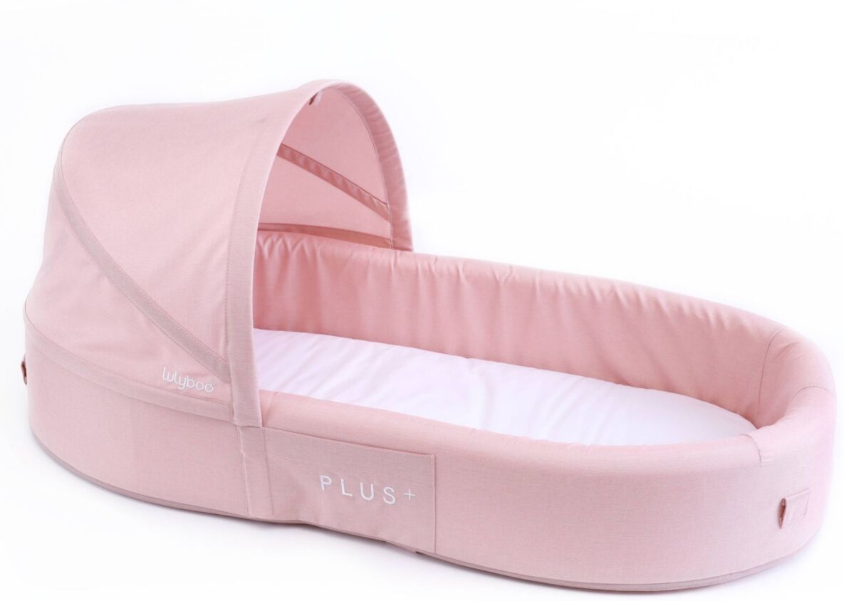 Lulyboo Baby Bassinet Plus Portable Bed - Blush