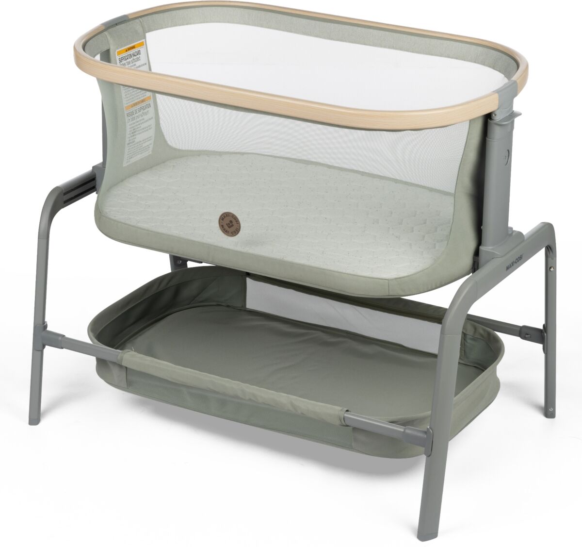 Maxi-Cosi Baby Boys or Baby Girls Iora Bedside Bassinet - Classic Green