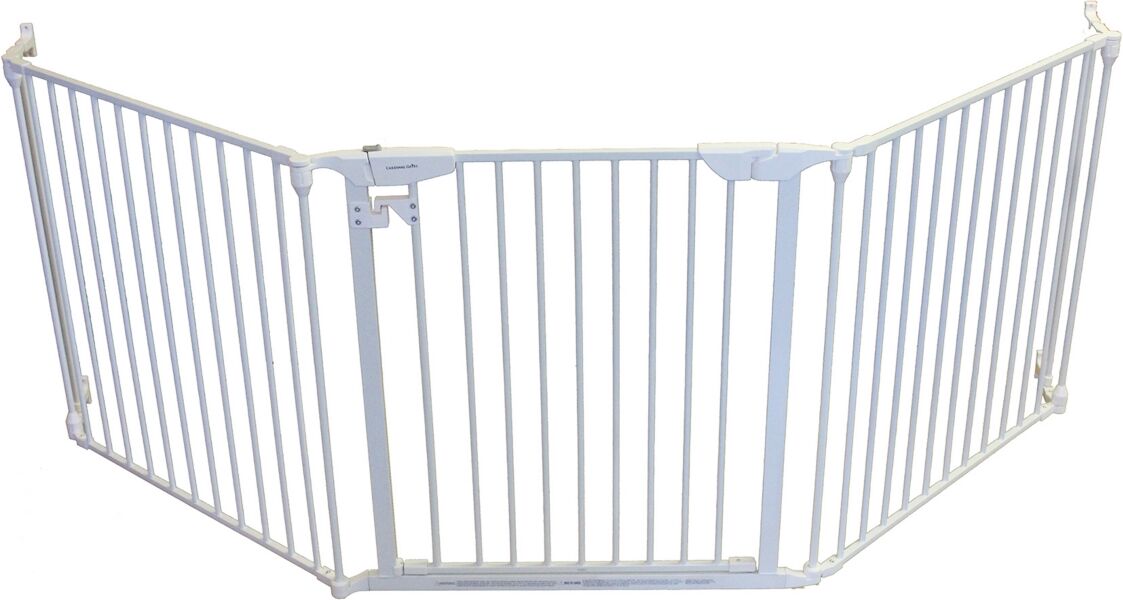 Cardinal Gates Expandable Extra Wide Baby Gate - White