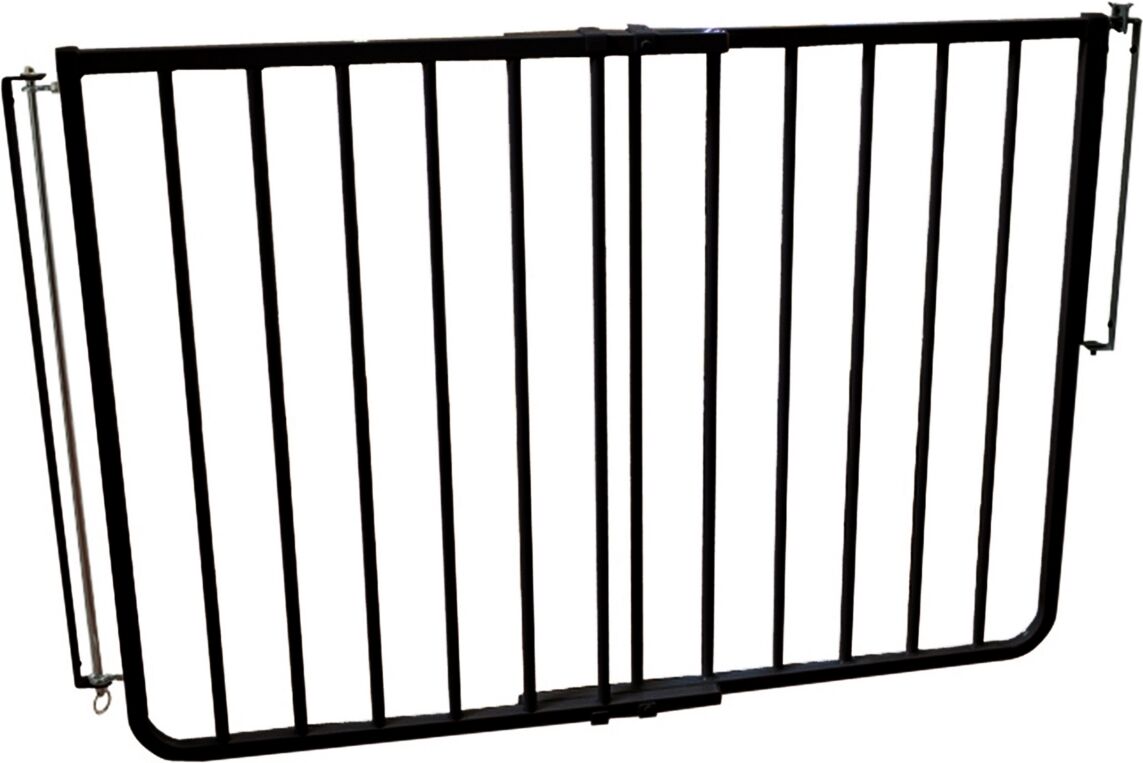 Cardinal Gates Stairway Angle Baby Gate - Black