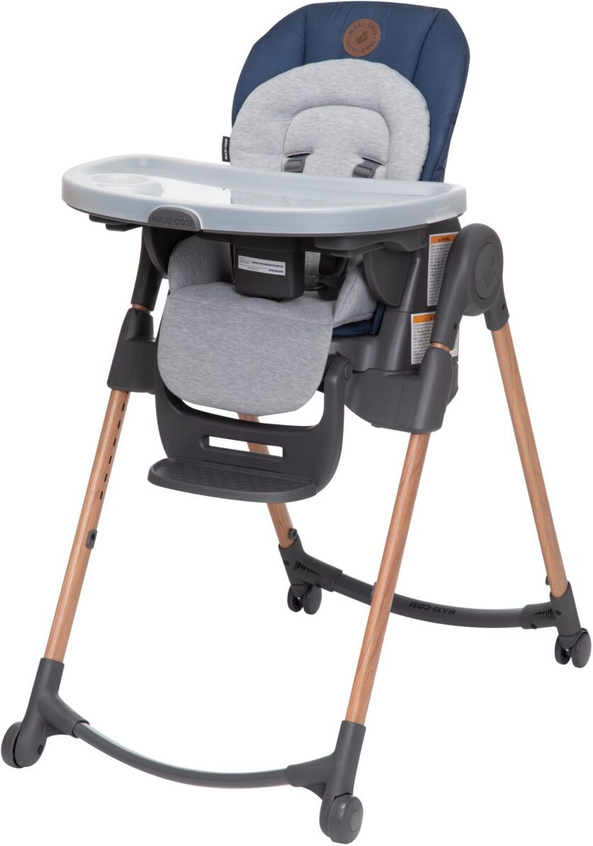 Maxi-Cosi Minla 6-in-1 Adjustable High Chair - Essential Blue