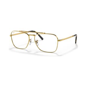 Ray-Ban Unisex Square Eyeglasses, RX3636V58-o - Legend Gold Tone