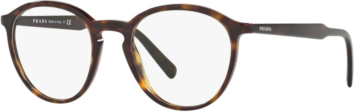 Prada Pr 13TV Men's Phantos Eyeglasses - Havana