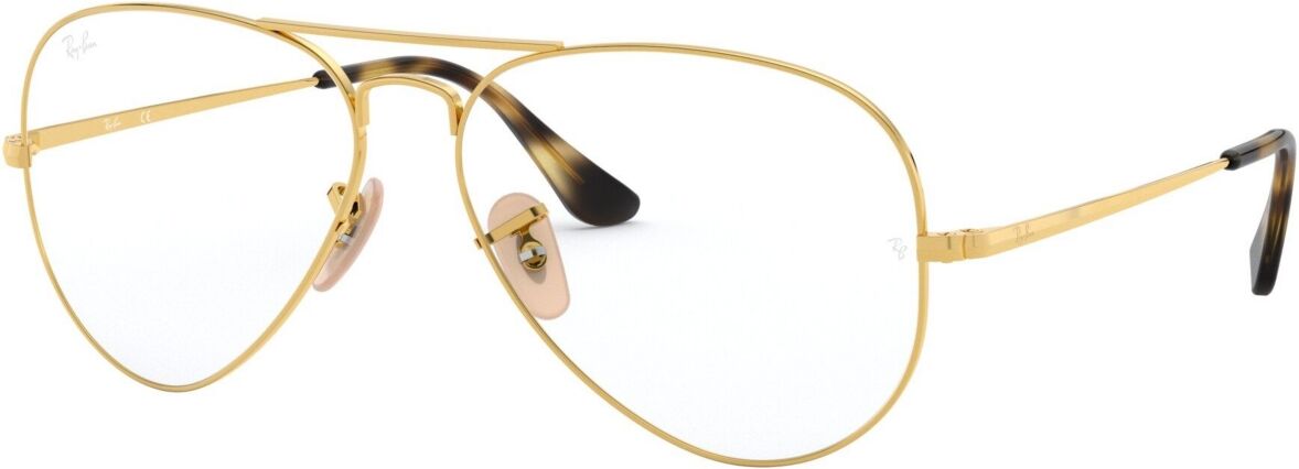 Ray-Ban RX6489 Men's Pilot Eyeglasses - Gold