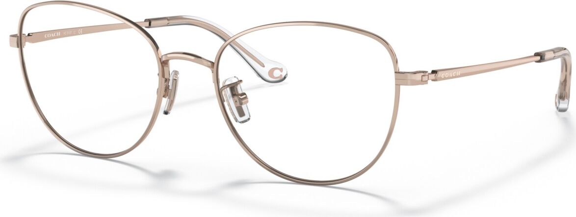 Coach Women's Cat Eye Eyeglasses, HC513753-o - Shiny Rose Gold-Tone