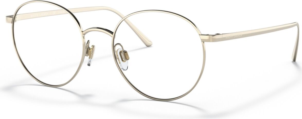 Ralph Lauren Men's Round Eyeglasses RL5116T - Shiny Pale Gold-Tone