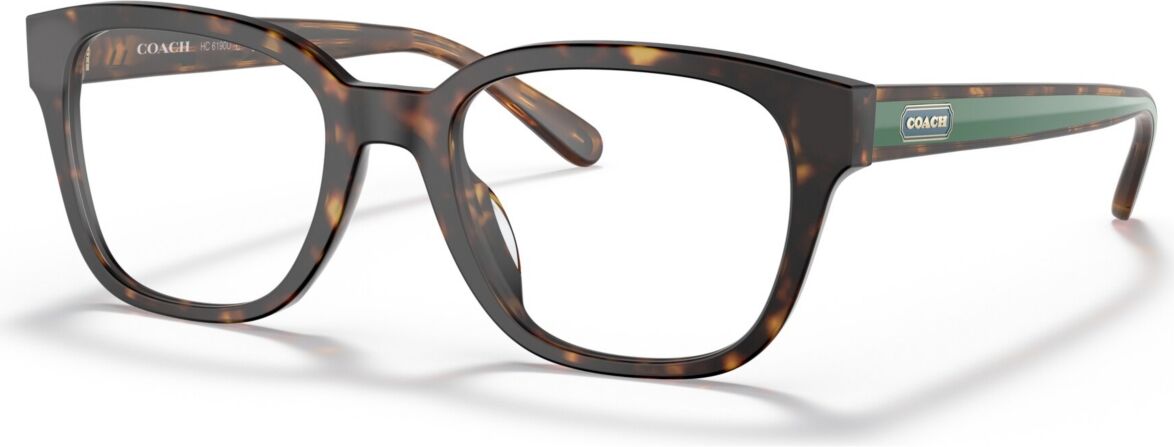 Coach Men's Square Eyeglasses HC6190U - Matte Dark Tortoise