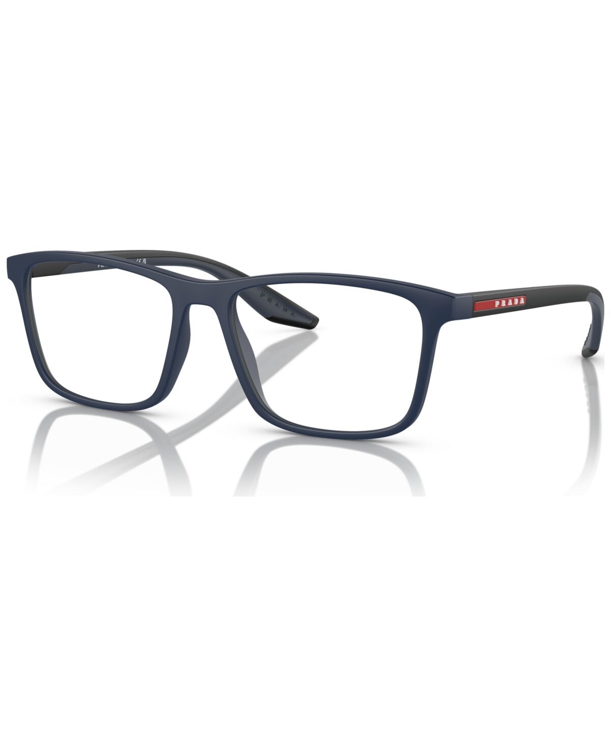 Prada Linea Rossa Men's Eyeglasses, Ps 01QV - Blue Rubber