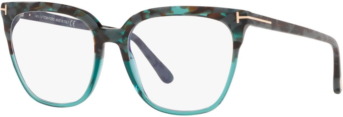 Tom Ford TR001069 Women's Square Eyeglasses - Tort Blue