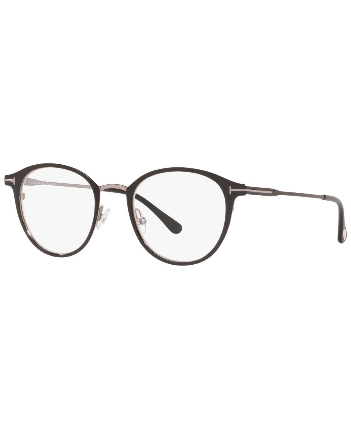 Tom Ford TR001017 Unisex Panthos Eyeglasses - Black