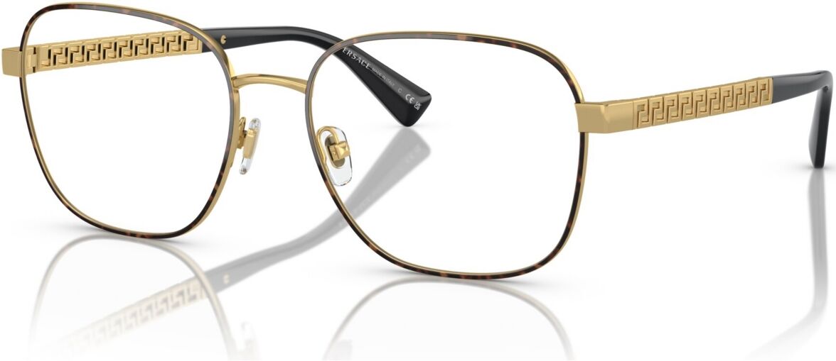 Versace Men's Phantos Eyeglasses, VE1290 56 - Havana, Gold-Tone