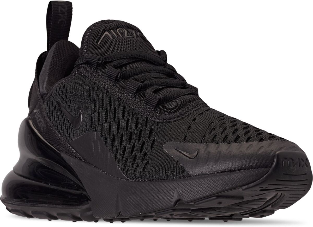 Nike Big Kids Air Max 270 Casual Sneakers from Finish Line - Black