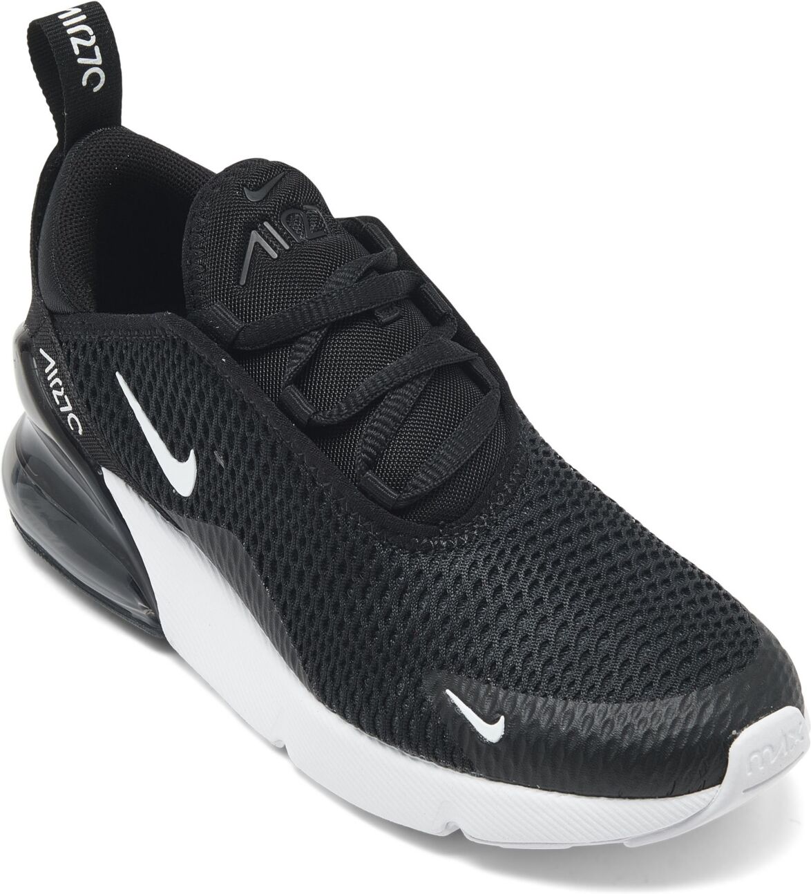 Nike Little Kids Air Max 270 Casual Sneakers from Finish Line - Black, White