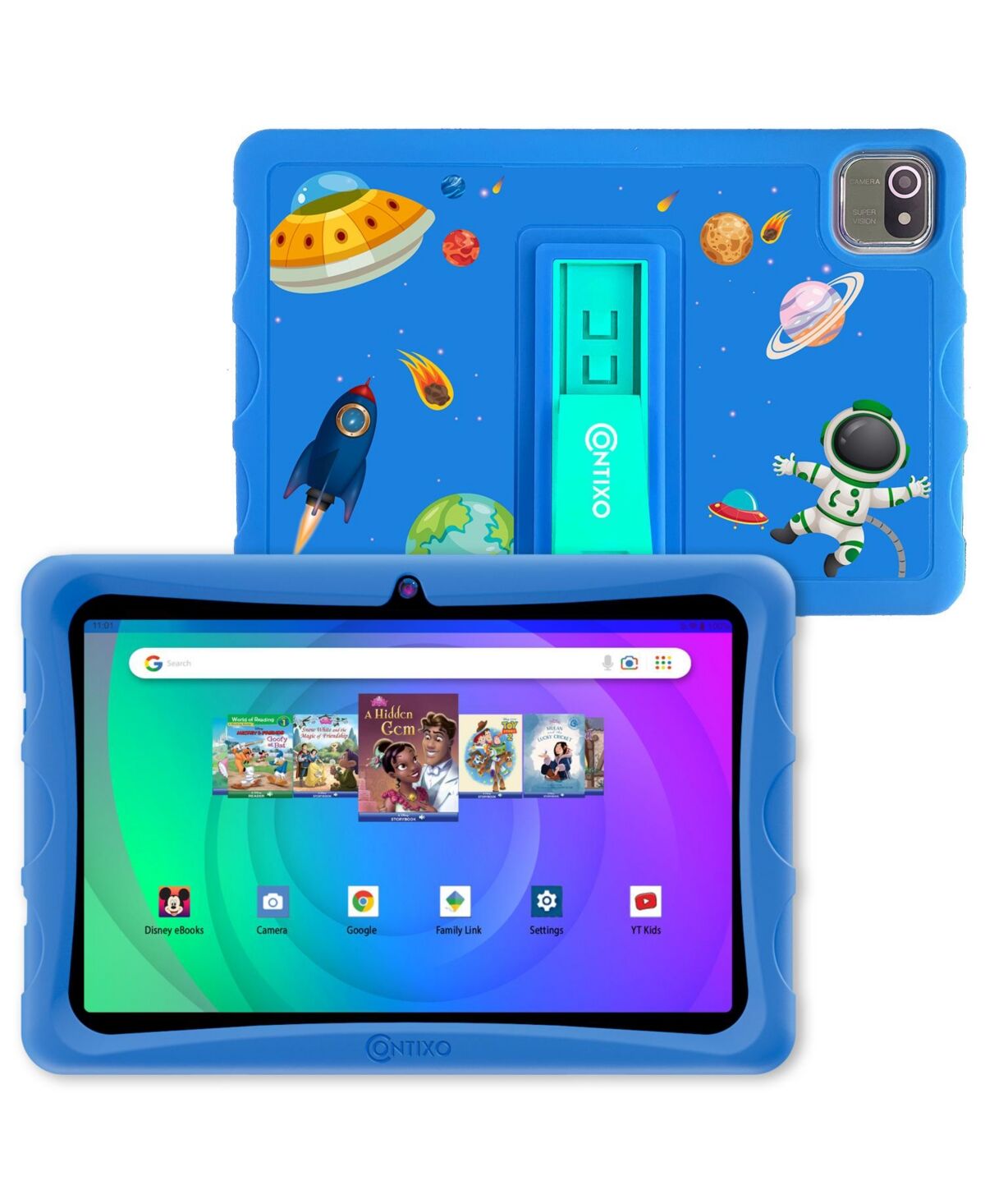 Contixo K103A Kids Tablet 80 Disney E-Books Hd 10