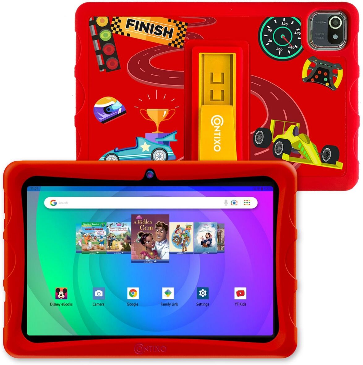 Contixo K103A Kids Tablet 80 Disney E-Books Hd 10