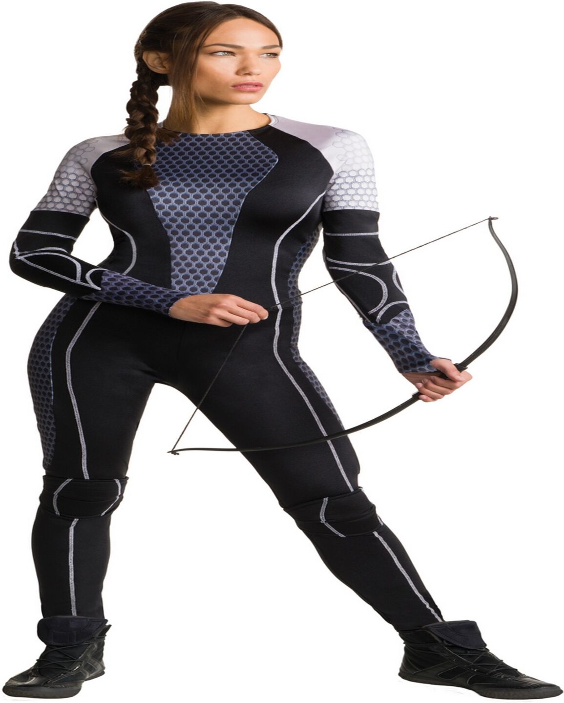 Buyseasons Buy Seasons Women's The Hunger Games: Catching Fire Katniss Costume - Black