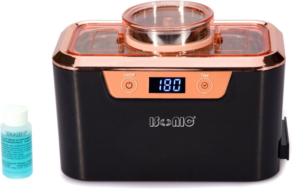 iSonic DS310 Miniaturized Commercial Ultrasonic Cleaner - Black