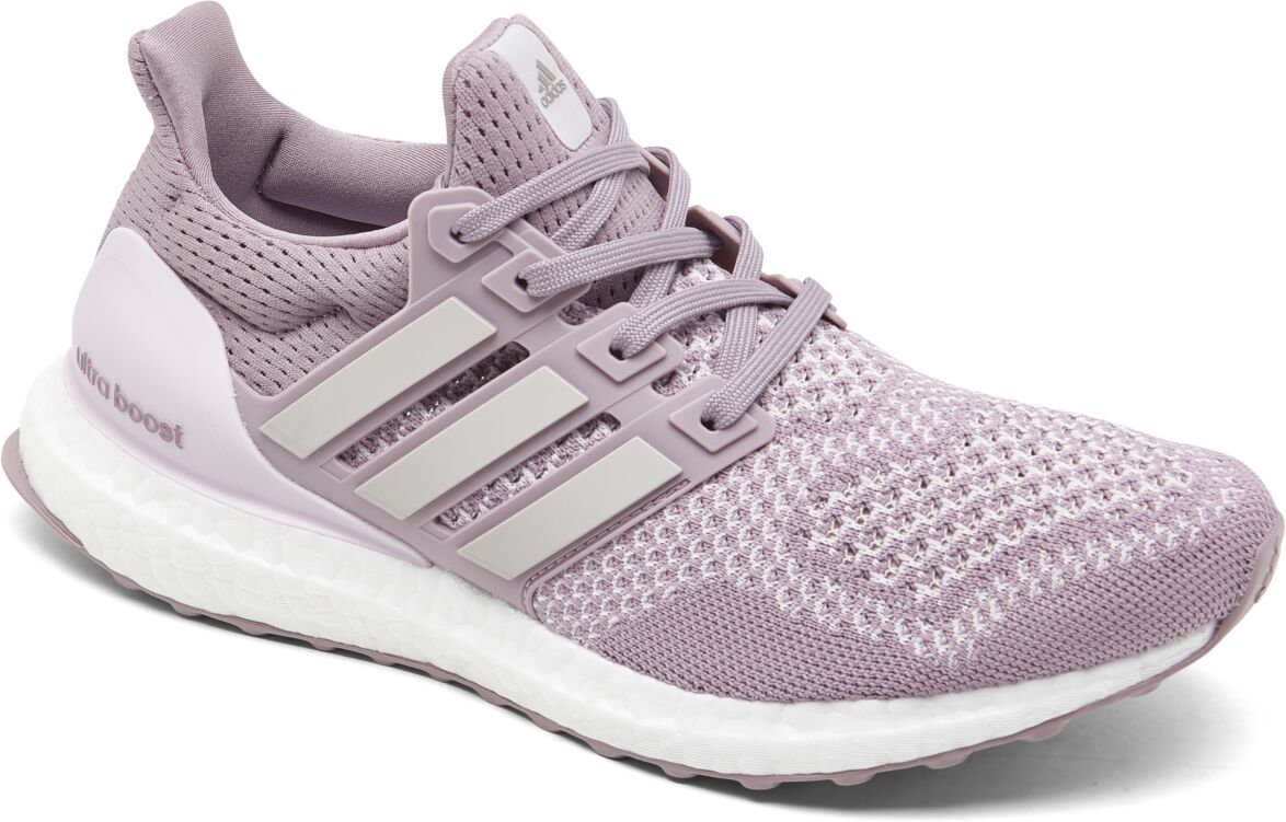 adidas Women's UltraBOOST 1.0 Running Sneakers from Finish Line - Preloved Fig, Gray