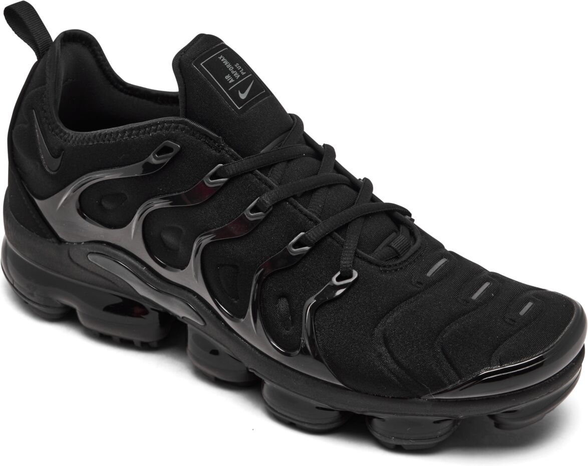 Nike Men's Air VaporMax Plus Running Sneakers from Finish Line - Black