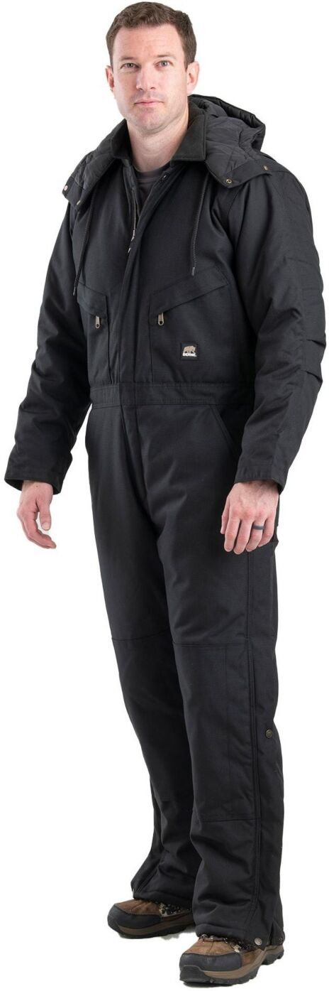 Berne Men's Icecap Insulated Coverall - Black