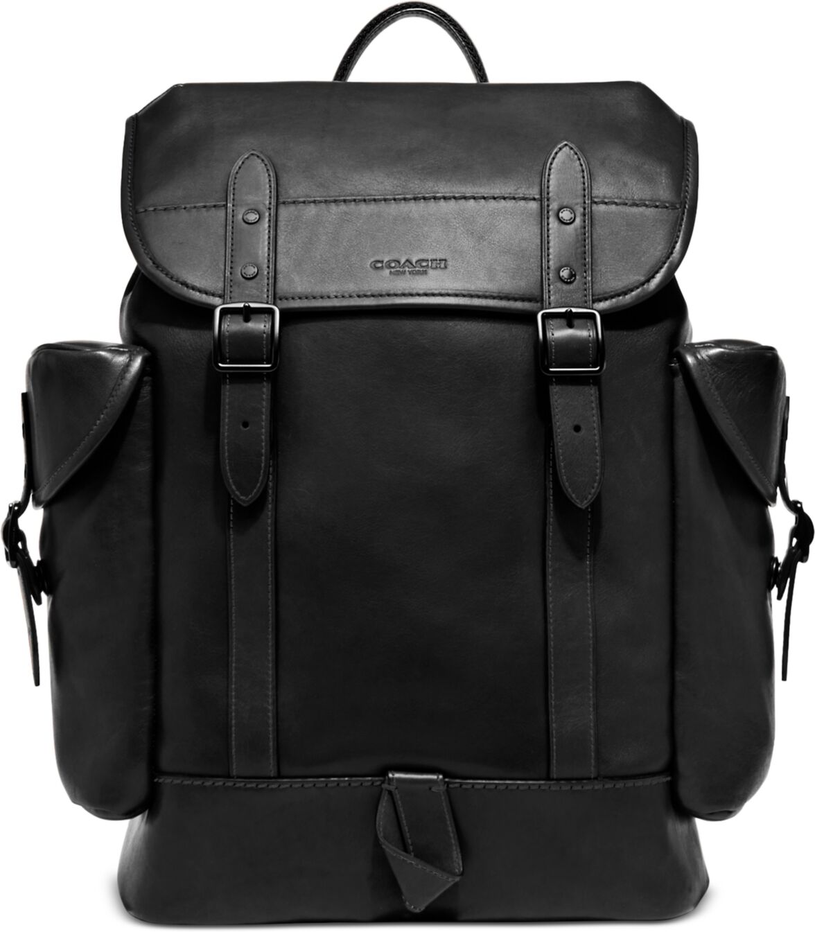 Coach Men's Hitch Buckle Backpack - Black