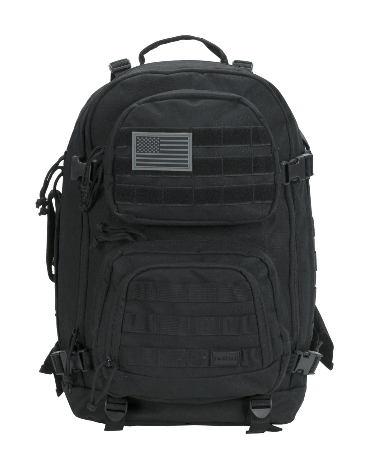 Rockland Military Tactical Laptop Backpack - Black