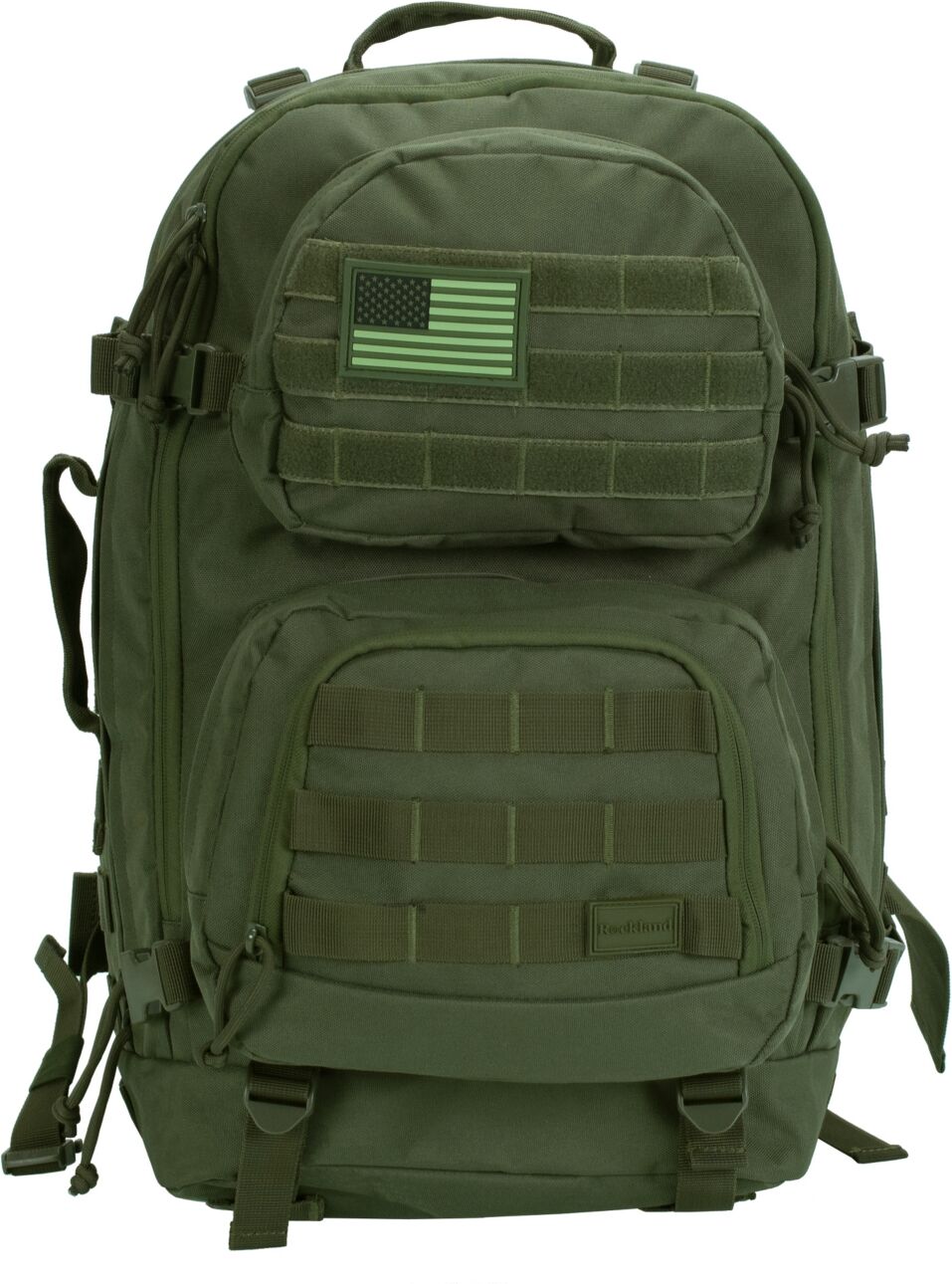 Rockland Military Tactical Laptop Backpack - Green