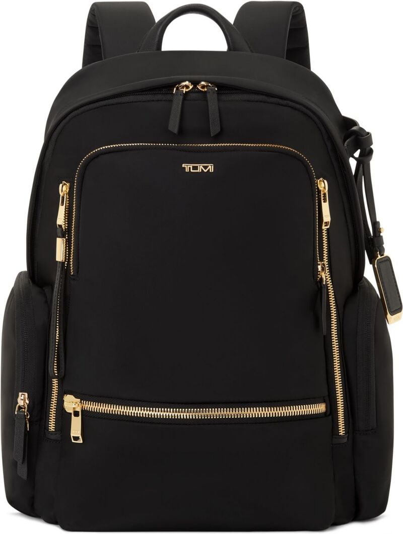 Tumi Voyageur Celina Backpack - Black, Gold