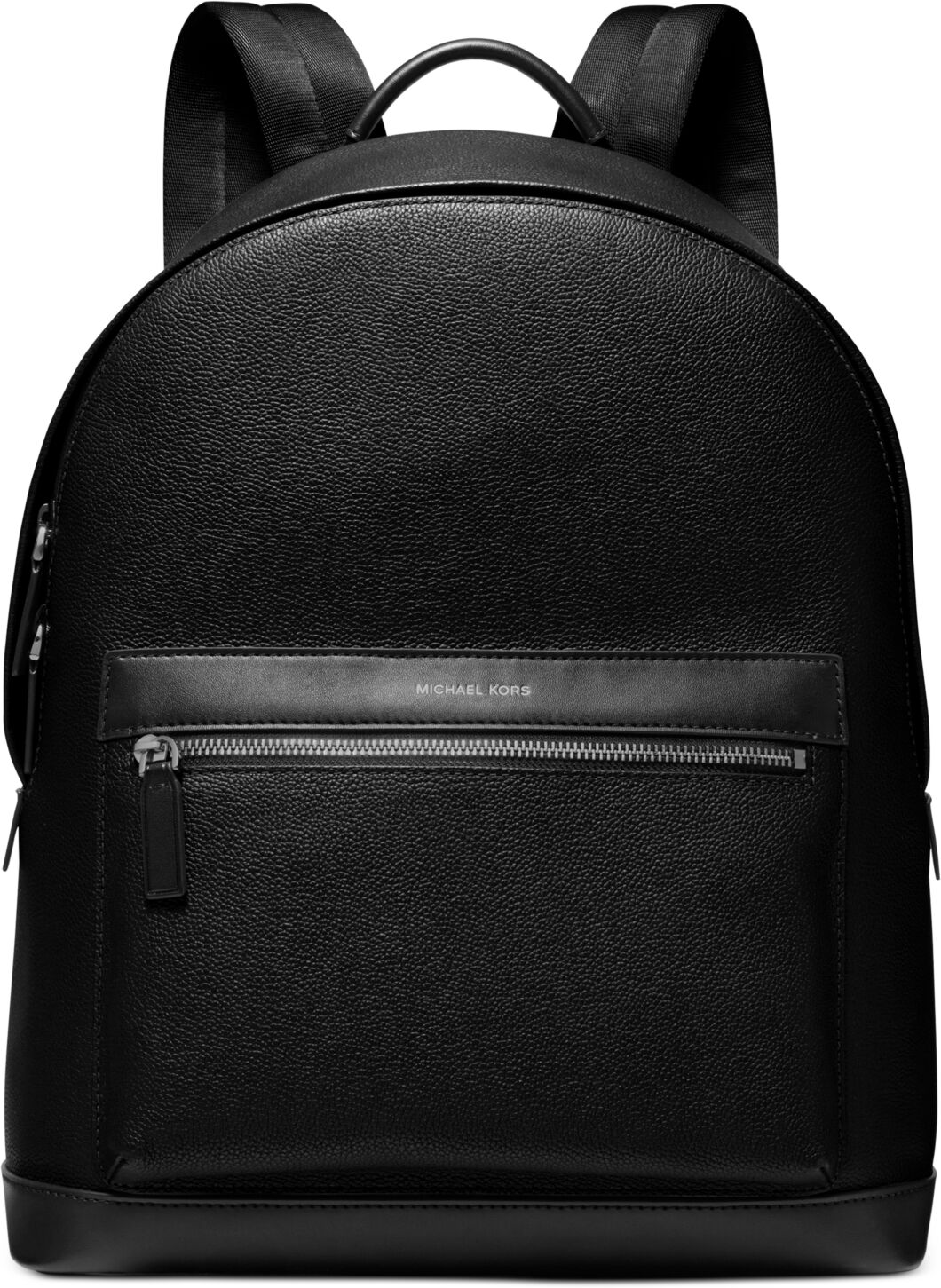 Michael Kors Men's Mason Explorer Leather Backpack - Black