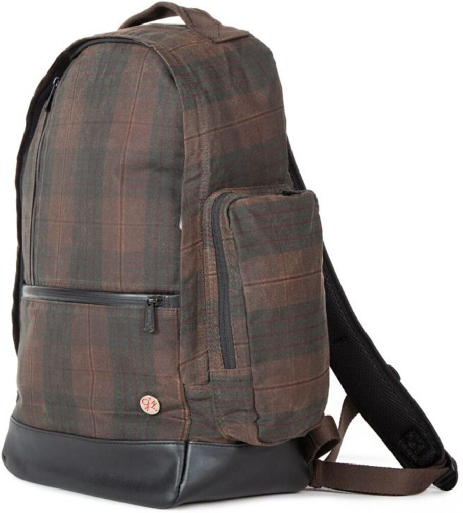 Manhattan Portage Waxed Halsey Backpack - Multi