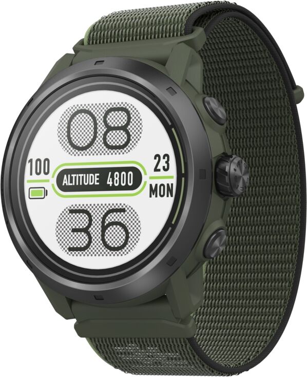 Coros Apex 2 Pro Gps Outdoor Watch Green w/ Nylon Band - Green