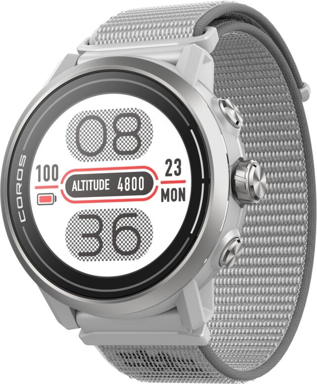 Coros Apex 2 Gps Outdoor Watch Grey w/ Nylon Band - Gray