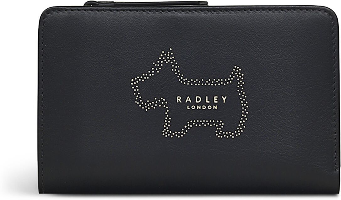 Radley London Radley Mini Dot Dog Medium Bifold Wallet - Black