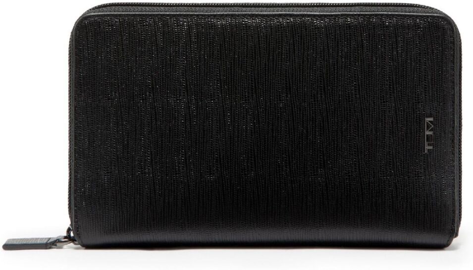 Tumi Men's Nassau Slg Travel Wallet - Black Embossed