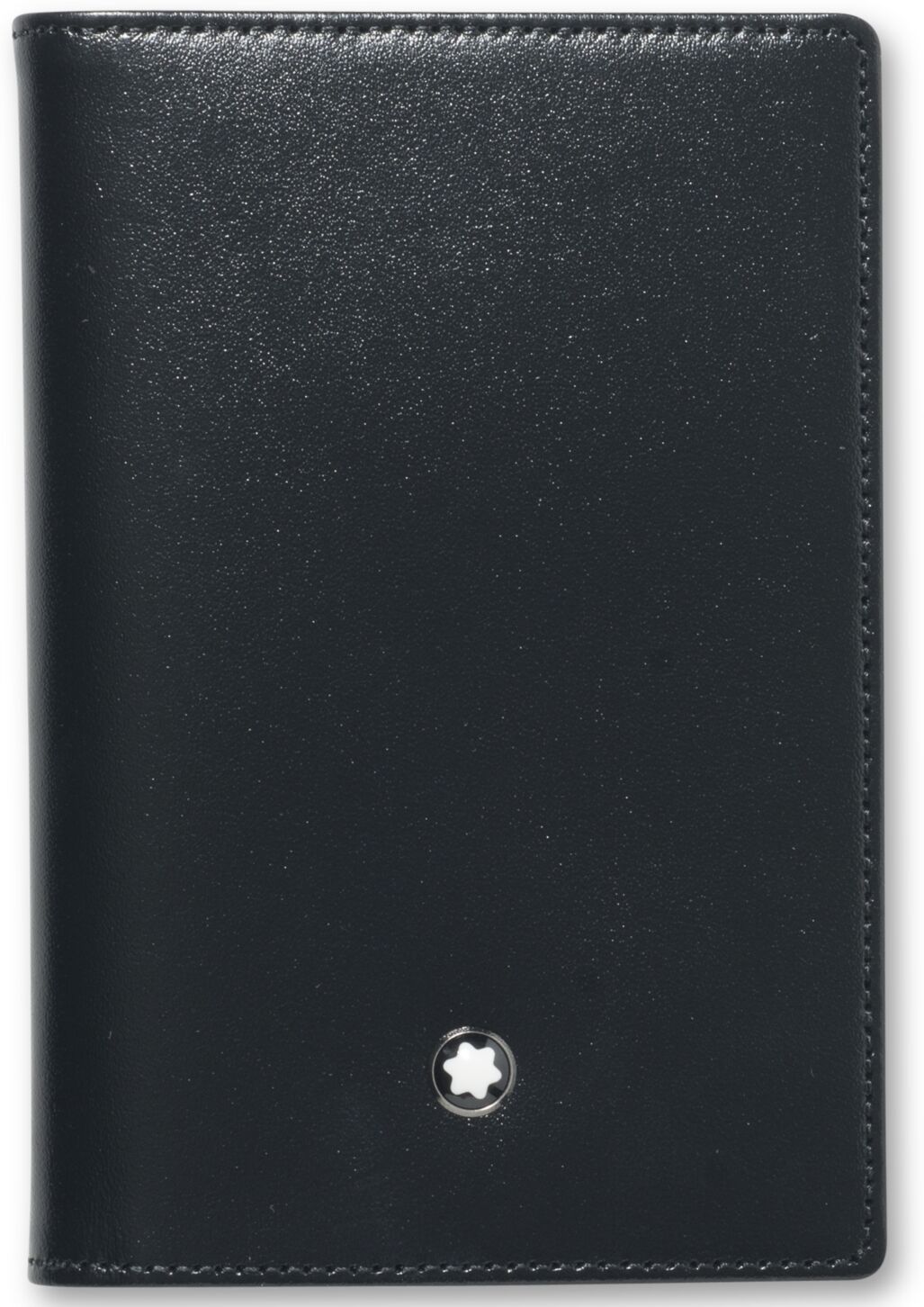 Montblanc Black Leather Meisterstuck Business Card Holder 14108